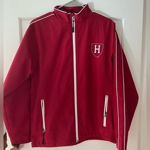 Size Small Red Harvard Jacket in perfect condition! 😊